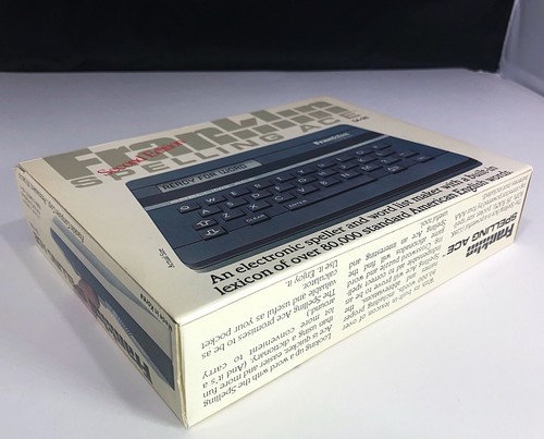 NEW Franklin Spelling Ace  Thesaurus Gray Merriam Webster SA-98