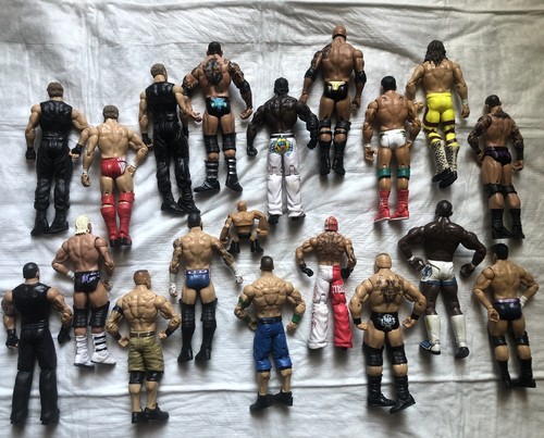 WWE Wrestler Action Figures 2011, 2012, 2013, 2004 Lot. Refer To Pics And Desc.