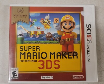 Super Mario Maker (Nintendo 3DS, 2016)  Brand New