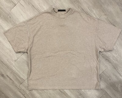 Fear Of God Essentials Core Heather Oversized Large T-Shirt