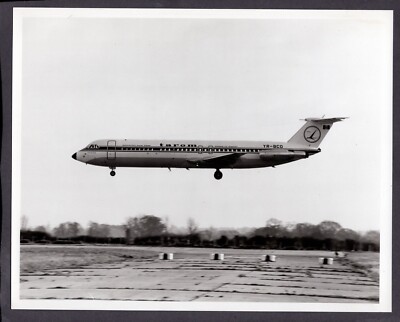 TAROM BAC1-11 YR-BCO LARGE VINTAGE ORIGINAL MANUFACTURERS PHOTO ONE-ELEVEN