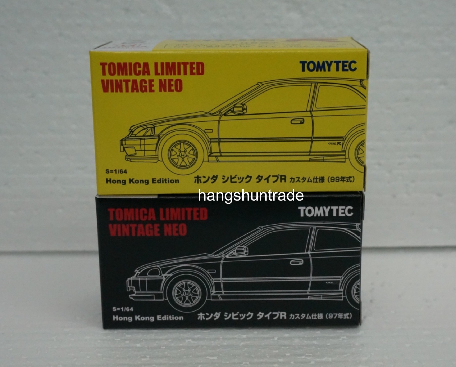 TOMYTEC ホンダ シビック タイプR 香港版 Tomytec Limited Vintage Neo Hong Kong Edition Honda Civic