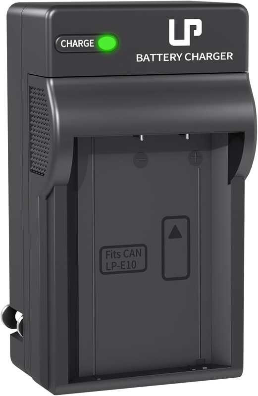 -E10 Battery Charger, Charger Compatible with Canon EOS Rebel T7, T6, T5, T3, T1