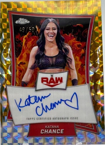2025 Topps Chrome WWE - Katana Chance #RBA-KAA