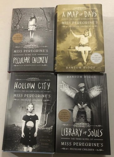 Lot of 4 Miss Peregrine's Peculiar Children HARDCOVER Ransom