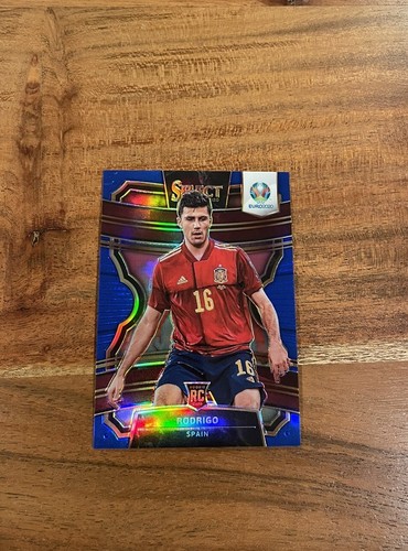 Rodrigo Rodri 2020 Panini Select UEFA Euro Blue Prizm /225