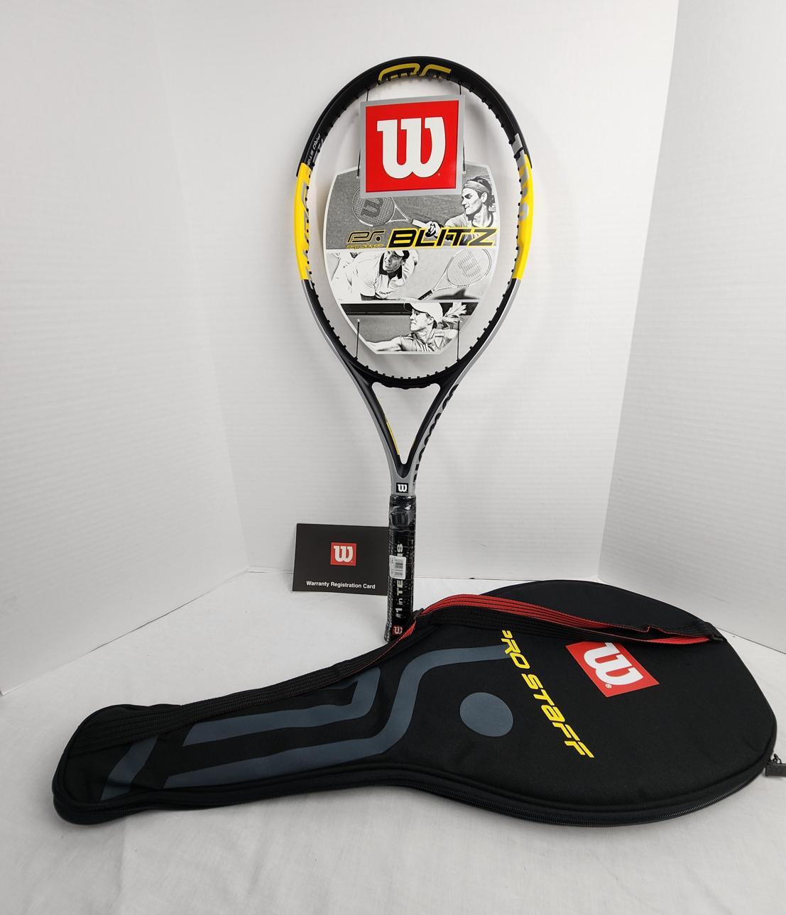 Wilson PS Blitz Pro Staff Tennis Racket (T7676) w/ Cover