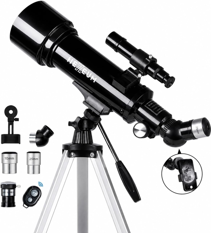 Telescope 70Mm Aperture 500Mm - for Kids & Adults Astronomical Refracting Telesc