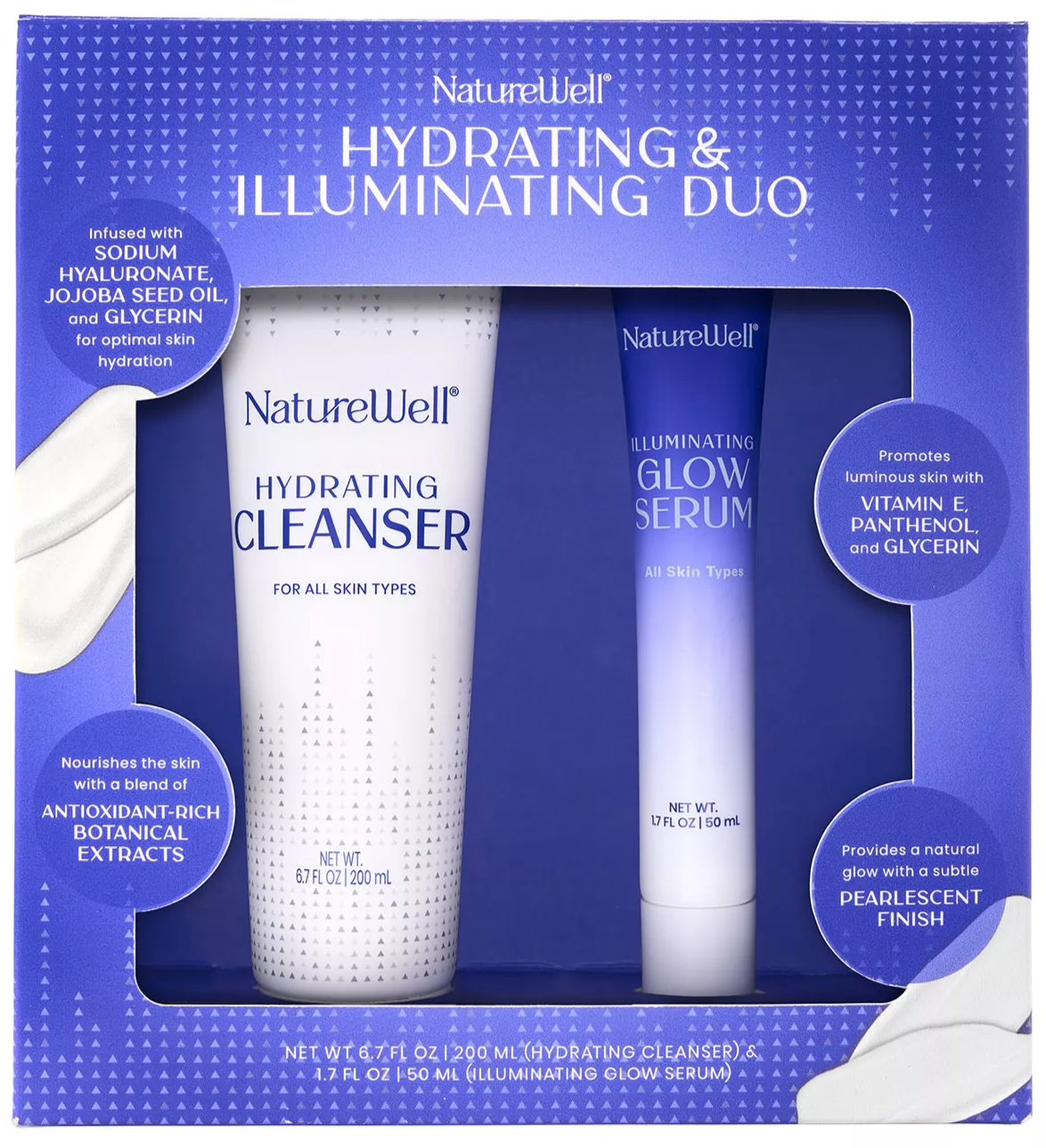 美容液 A2 Calming Wash & Mask + EL/NA Glo Serum Clean + Hydrating Face Serums | Glo Skin Beauty