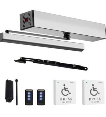 Automatic Door Opener Electric Handicap Swing Door Opener + Remote Controllers