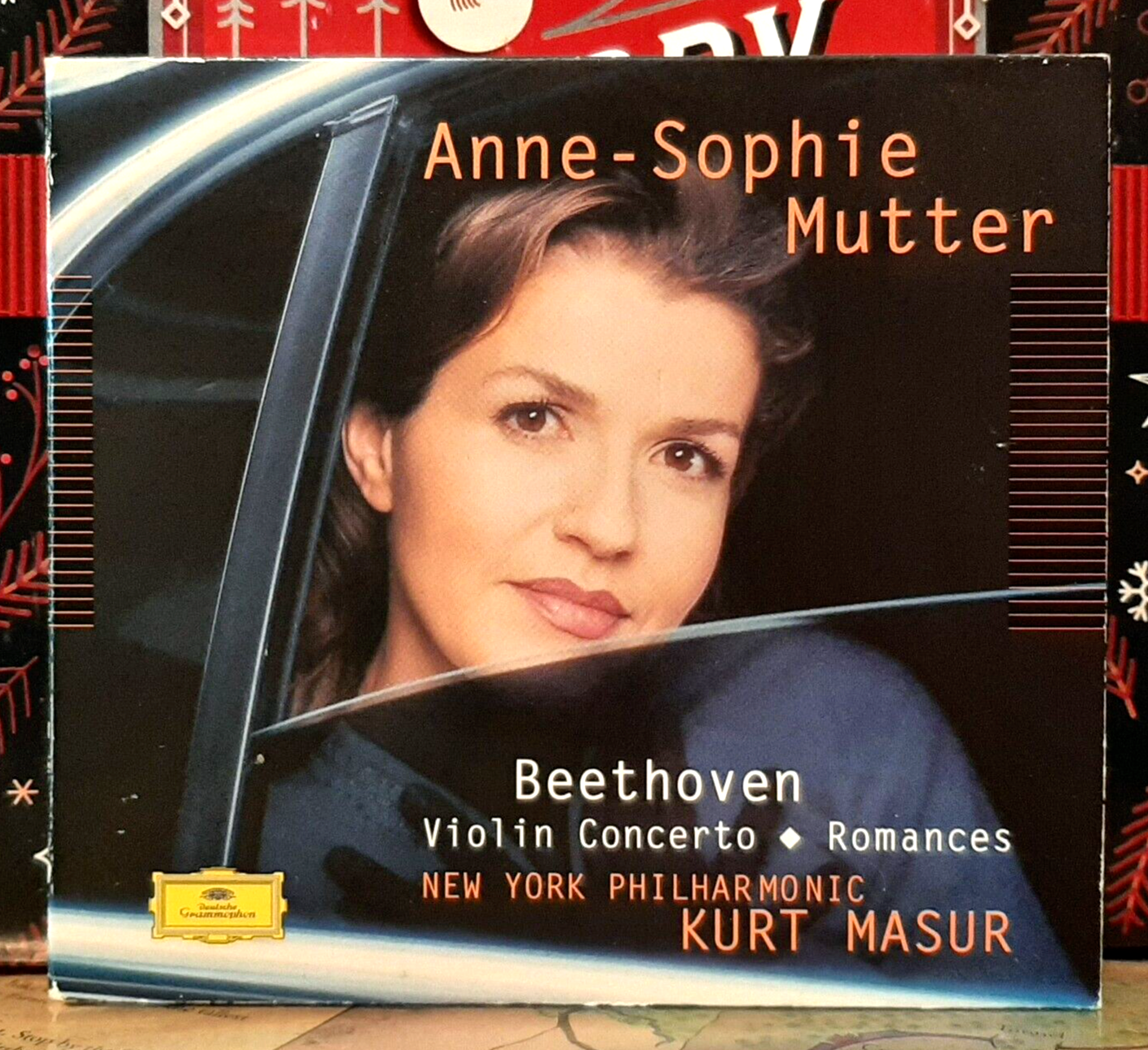 ANNE-SOPHIE MUTTER / BEETHOVEN VIOLIN CONCERTO ~ ROMANCES CD