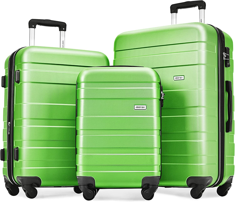 Sets Spinner Wheel Suitcase Tsa Lock Su