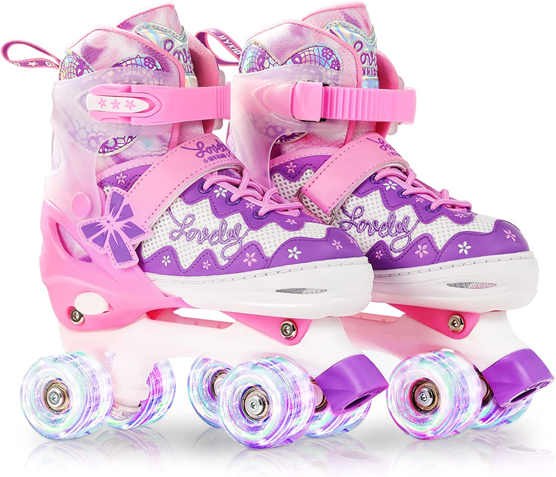 With Luminous Light Up Wheels,safe For Girls Boy