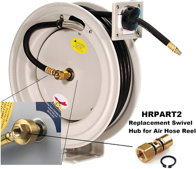 Hrpart2 Swivel Hub With O Rings Replacement Part For Hrrub380503 Air Hose Reel