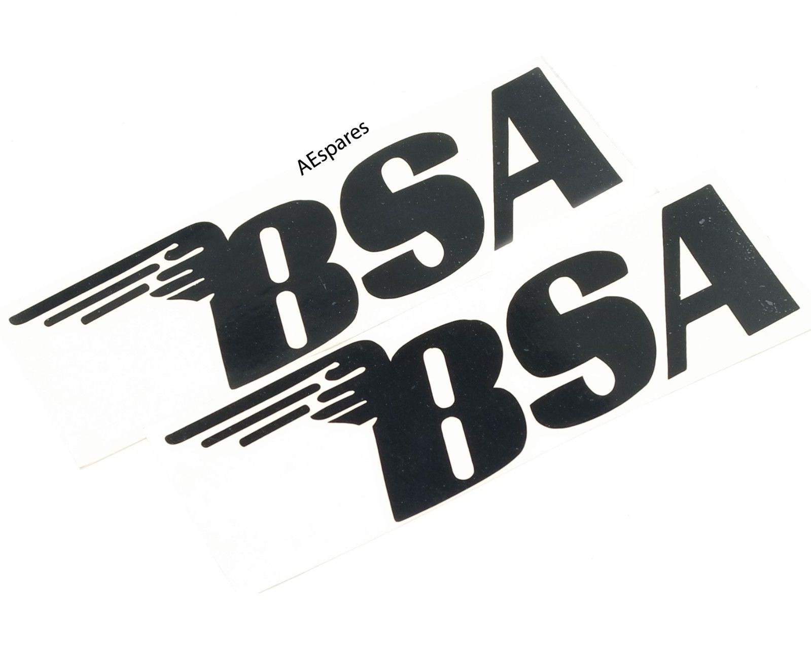 BSA Stickers Decal Set Small Black A65 A10 B44 B25 A75 BSA All Models 