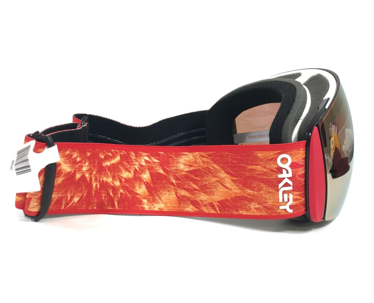 Oakley Snow Goggles Flight Deck L OO7050-C300 Red Blaze with Oakley Snow Goggles Flight Deck L OO7050-C300 Red Blaze with