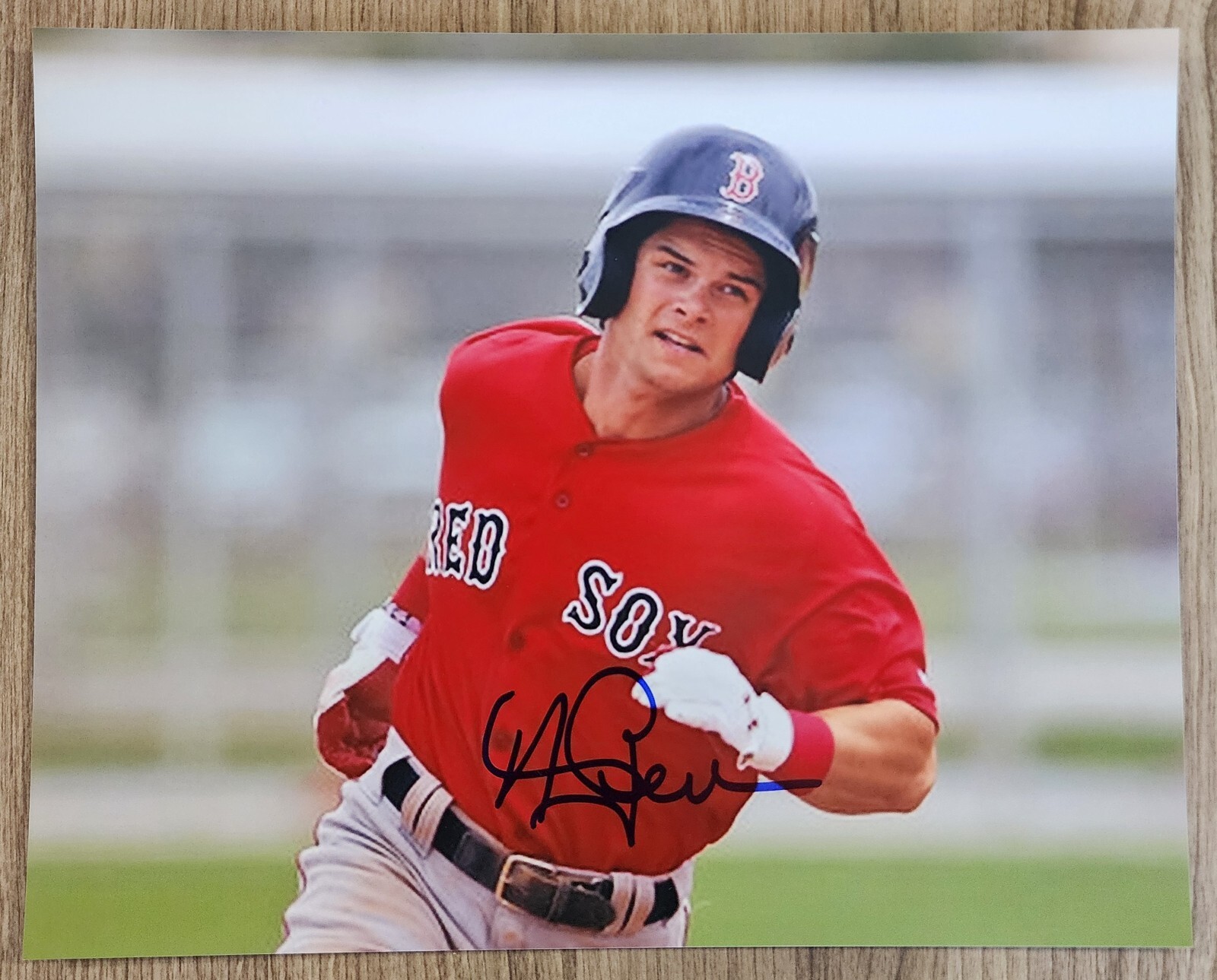 Andrew Benintendi Signed 8x10 Photo Boston Red Sox Arkansas