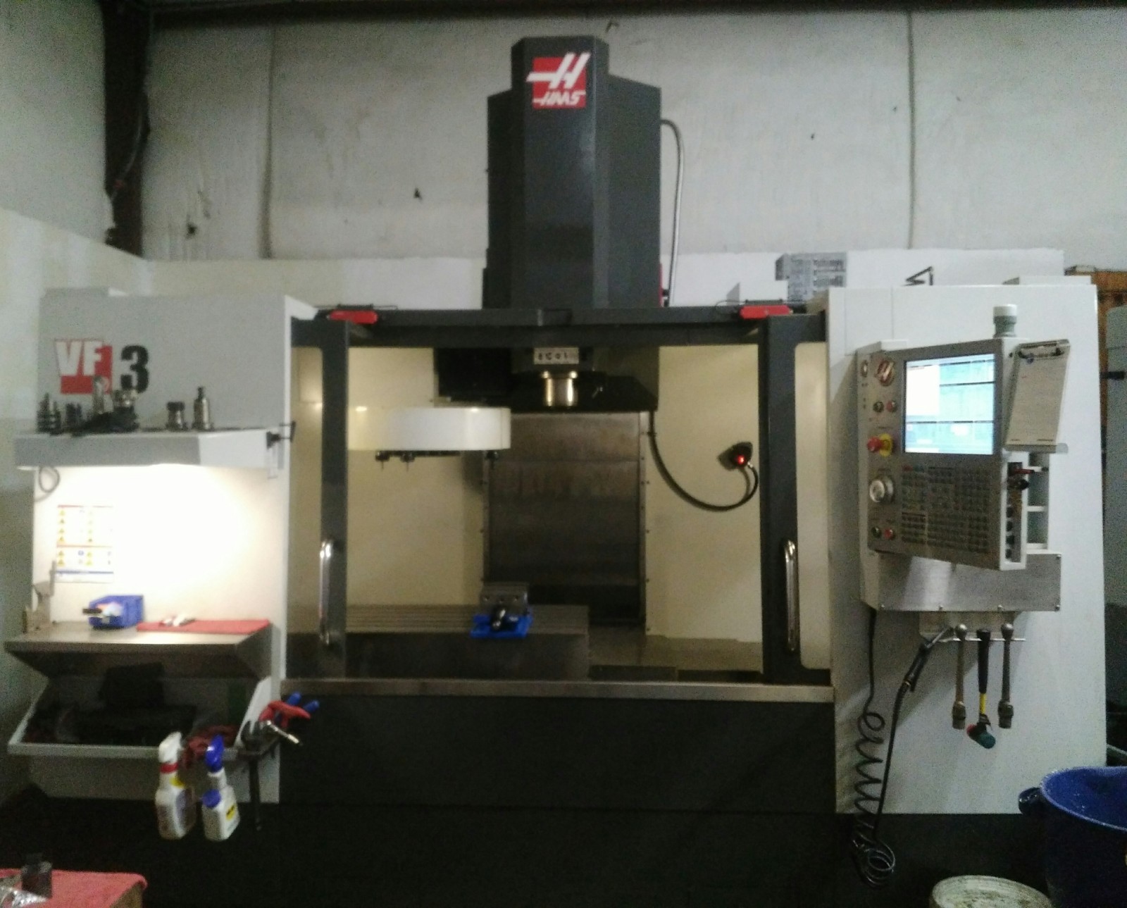 2013 Haas VF-3 - 4 Ax Drive - Probing System - Low Hours - Video Available