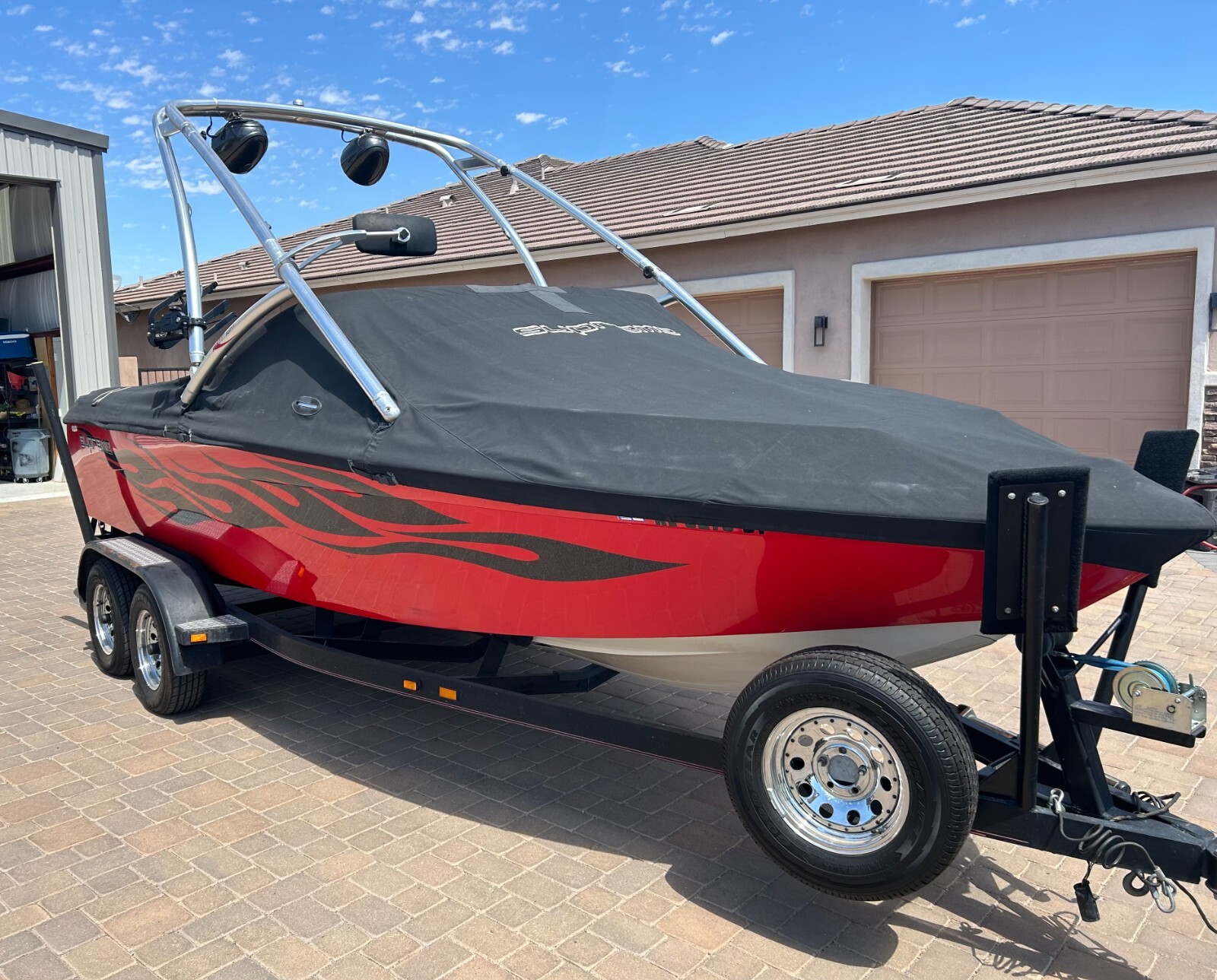 Boats For Sale Used 2008 Supreme 21ft Wakeboarding Boat Used Supreme