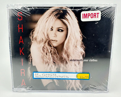 Shakira : Underneath Your Clothes [New Import Maxi-Single CD] * SEALED *