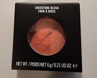 MAC SHEERTONE Powder BLUSH in PINCH ME Full Size Compact New Boxed