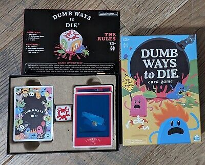 Dumb Ways to Die Card Game Based on The Viral Video, Card Games for Adults