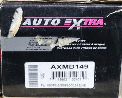 AUTO EXTRA AXMD149 DISC BRAKE PADS
