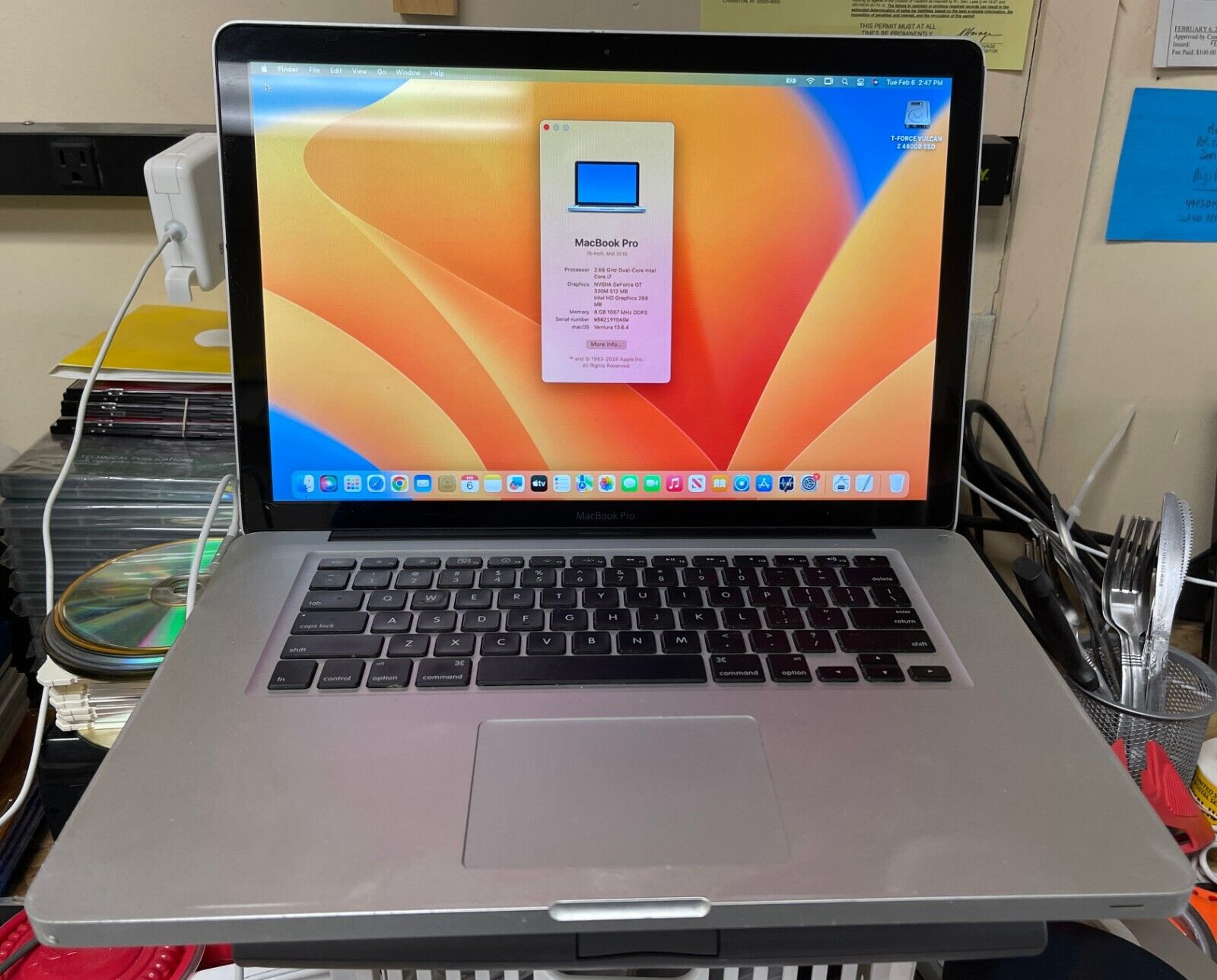 Apple MacBook Pro 15-inch May 2010 2.66GHz Intel Core 2 Duo Apple MacBook Pro 15-inch May 2010 2.66GHz Intel Core 2 Duo