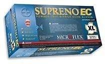 Microflex MFXSEC375L Supreno SE Nitrile Glove, Powder Free, 9.6'' Length, 4.7 mil