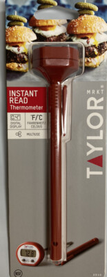 TAYLOR Multi Use Digital Instant Read Meat Cooking Pocket Thermometer #9840