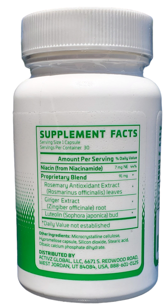 ACTIVZ TRIFECTA Optimend GNM-X LINQ Strengthen Brain NRF2 Inflammation Active