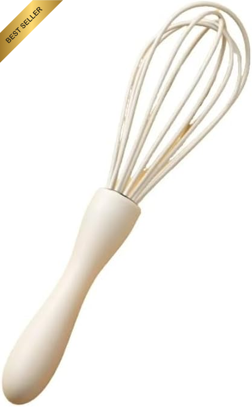 Stick Non-Scratch Double Headed Balloon Whisk, Silicone, Duck Egg ，Silicone Baki