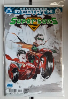 Super Sons #10 - Akira Homage Variant - DC Universe Rebirth - NM