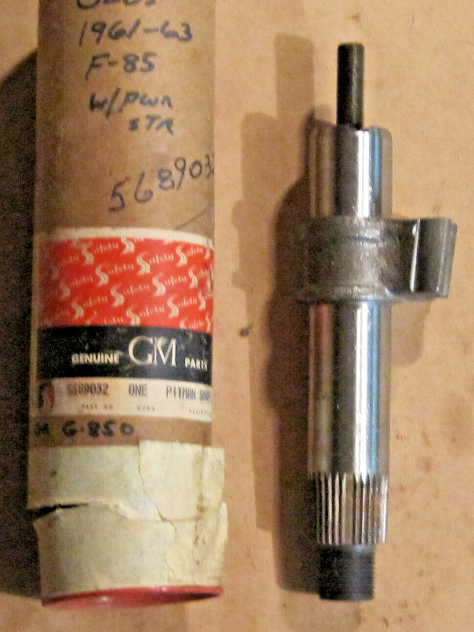 OE 1961 1962 1963 Oldsmobile F85 Pitman Shaft ~ GM Part