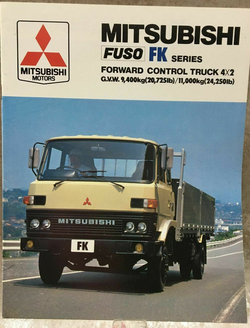 Original 1982 Mitsubishi Motor truck FUSO FK Series Original 1982 Mitsubishi Motor truck FUSO FK Series