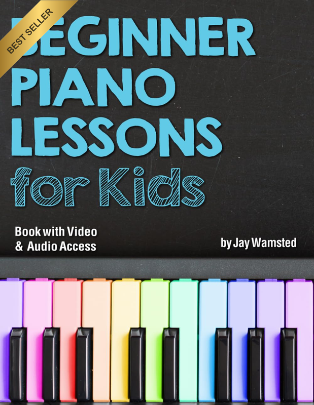 Beginner Piano Lessons for Kids Book: with Online Video & Audio Access