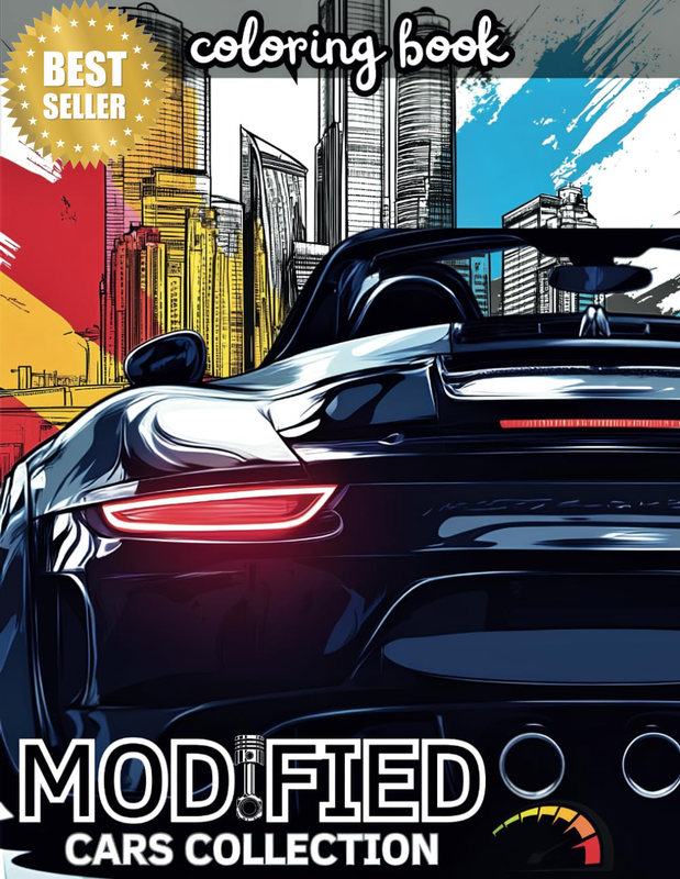 MODIFIED CARS COLLECTION: Discover the World of Modified Cars with 50 Unique Des