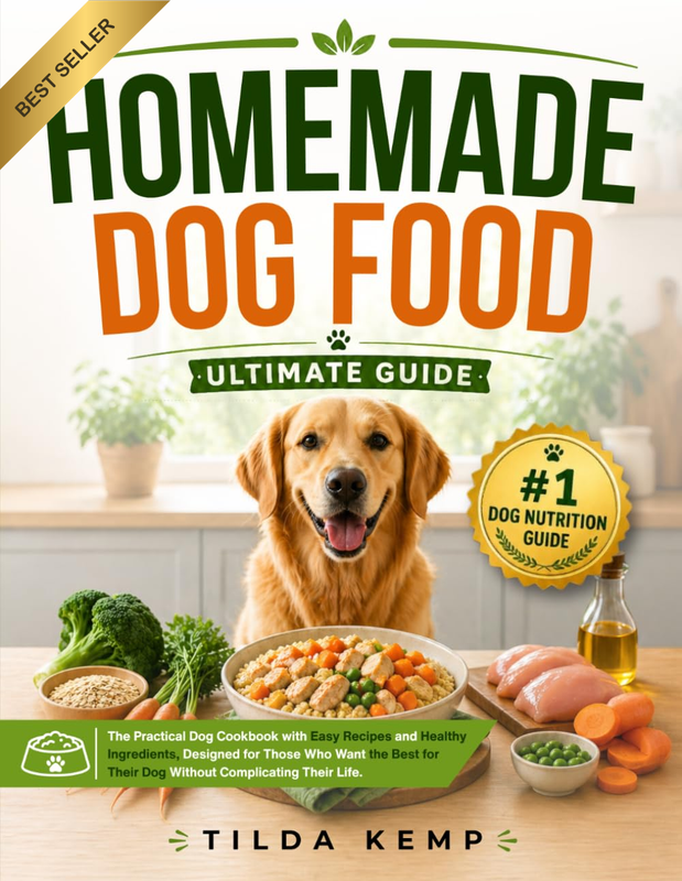 Homemade Dog Food Ultimate Guide: the Practical Dog Cookbook with Easy Recipes a