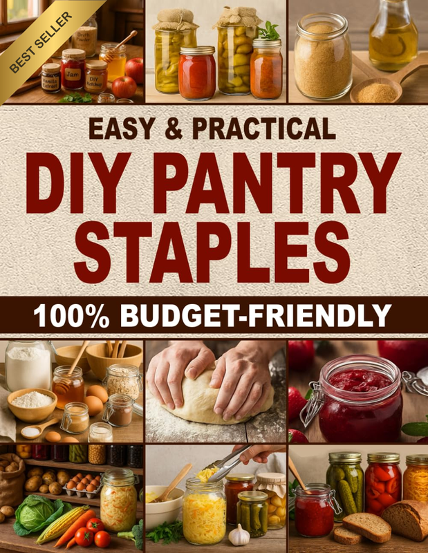 Easy & Practical DIY Pantry Staples: 100% Budget-Friendly Homemade Staples Made