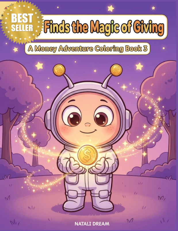 Zenny Finds the Magic of Giving: a Financial Literacy Activity Book for Kids Age