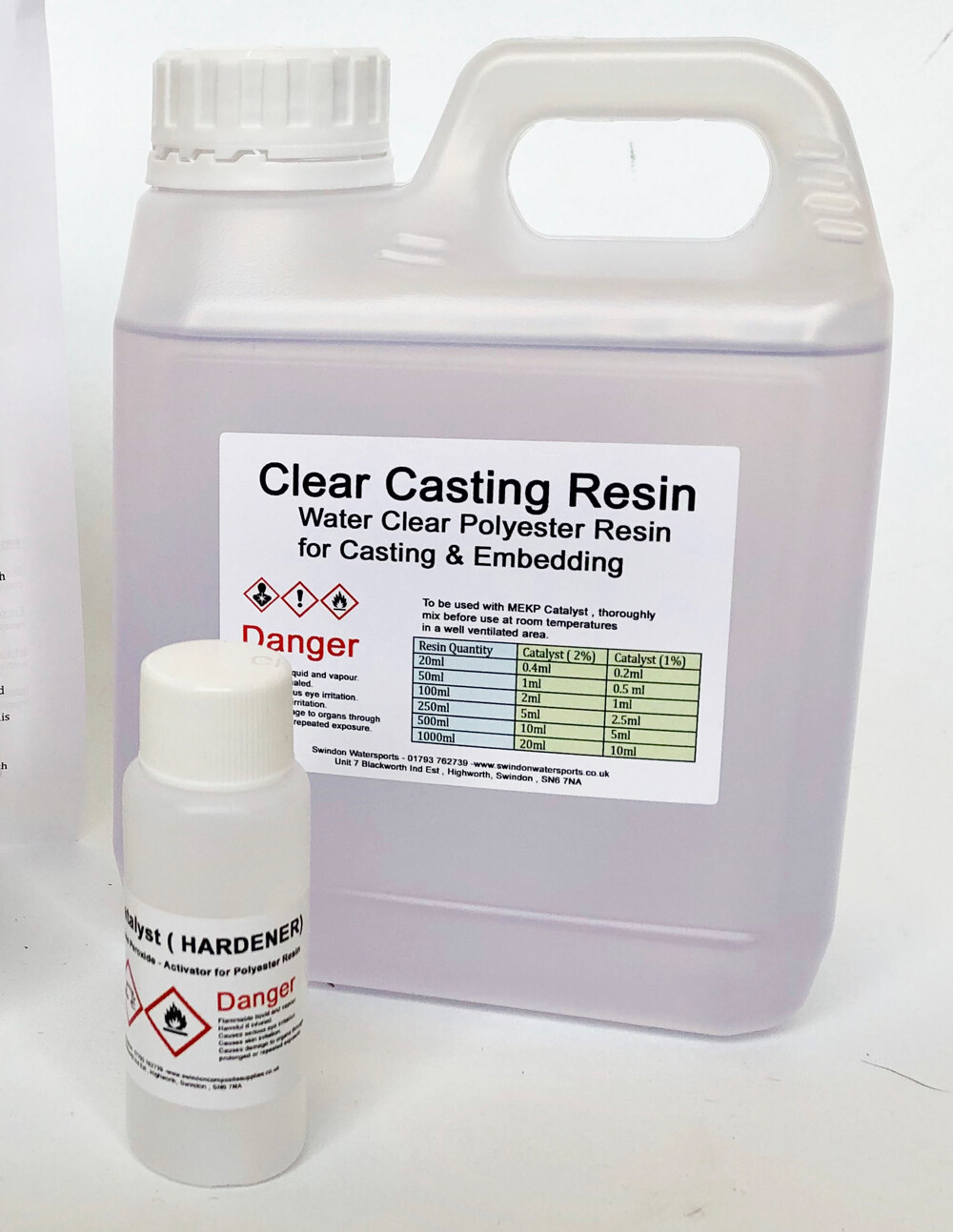 Water clear casting resin discount