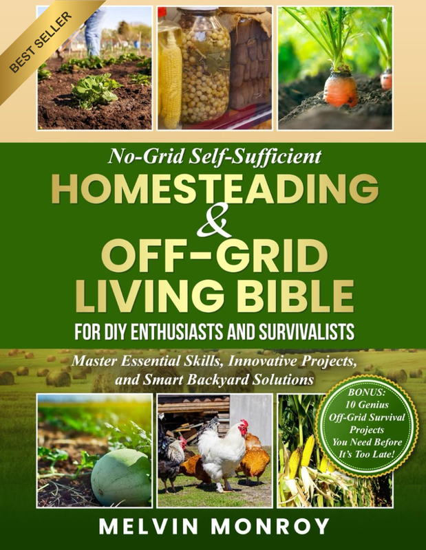 No-Grid Self-Sufficient Homesteading & Off-Grid Living BIBLE for DIY Enthusiasts