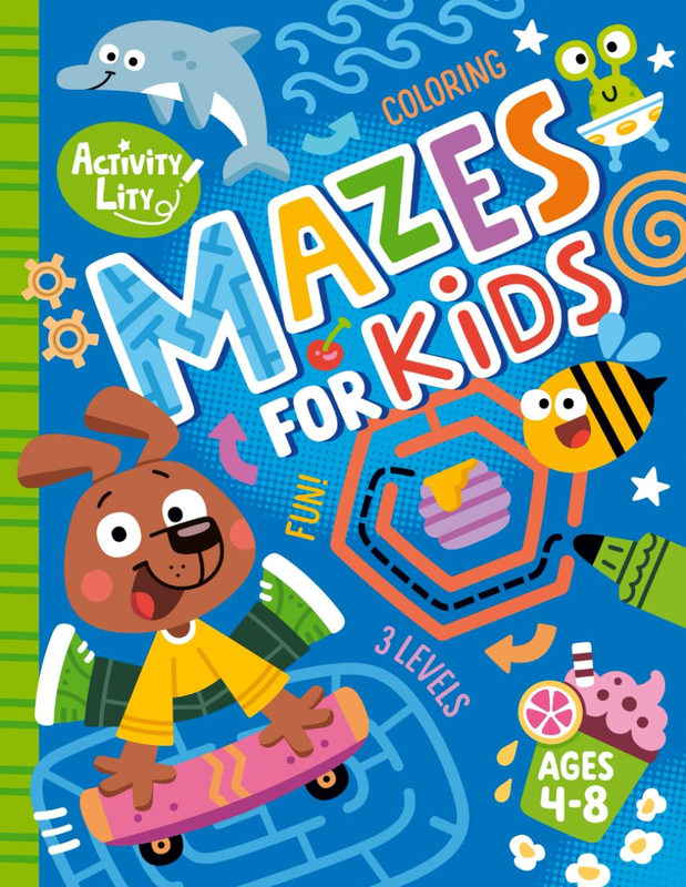 Mazes for Kids Ages 4-8: a Fun and Educational Activity Book with 100 Puzzles to