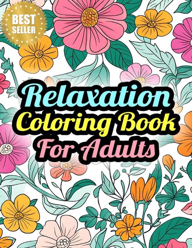 Relaxation Coloring Book for Adults
