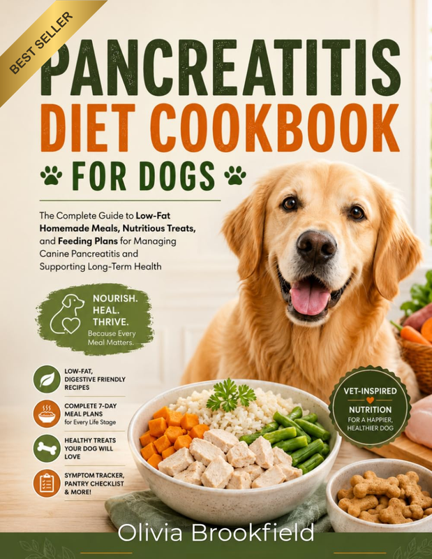 PANCREATITIS DIET COOKBOOK for DOGS