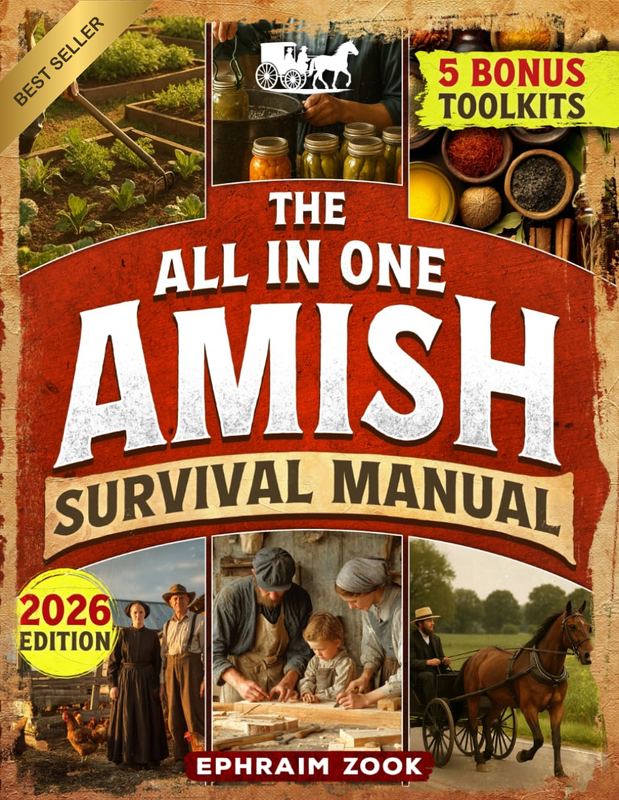 The All in One Amish Survival Manual: Break Free from Modern Society & Become 10