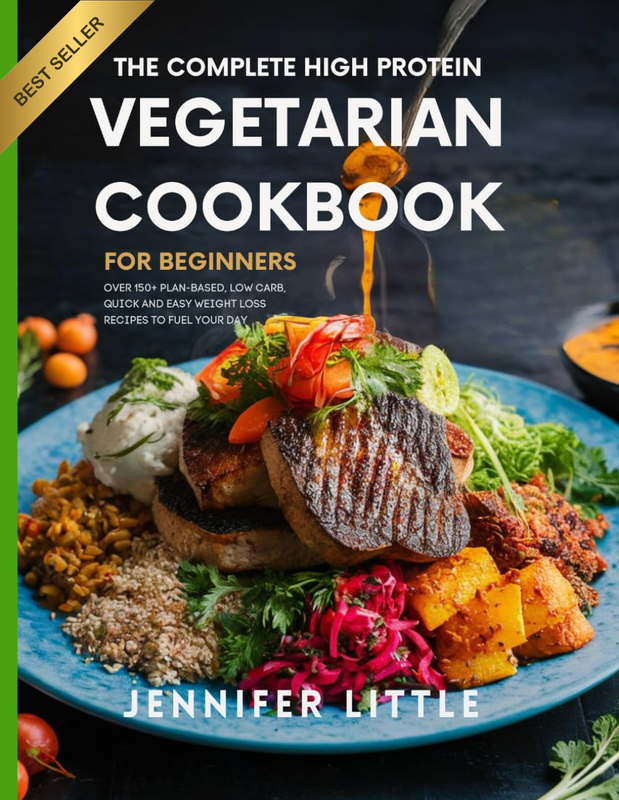 High-Protein Vegetarian Cookbook 150+ Plant-Based Low Carb Quick Recipes