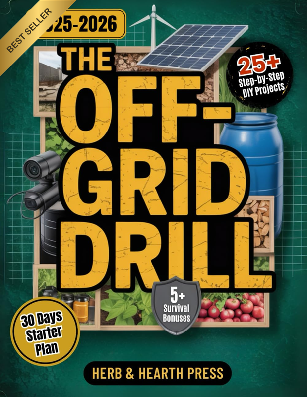 The Off-Grid Drill: a Practical Step-By-Step Survival Guide for Food, Water, Ene