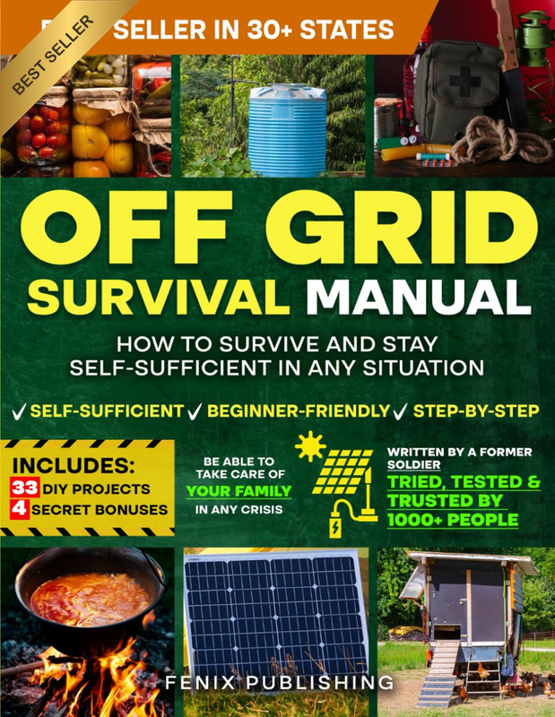 Off Grid Survival Book: Diy Survival Project Book - No Grid Survival Guide