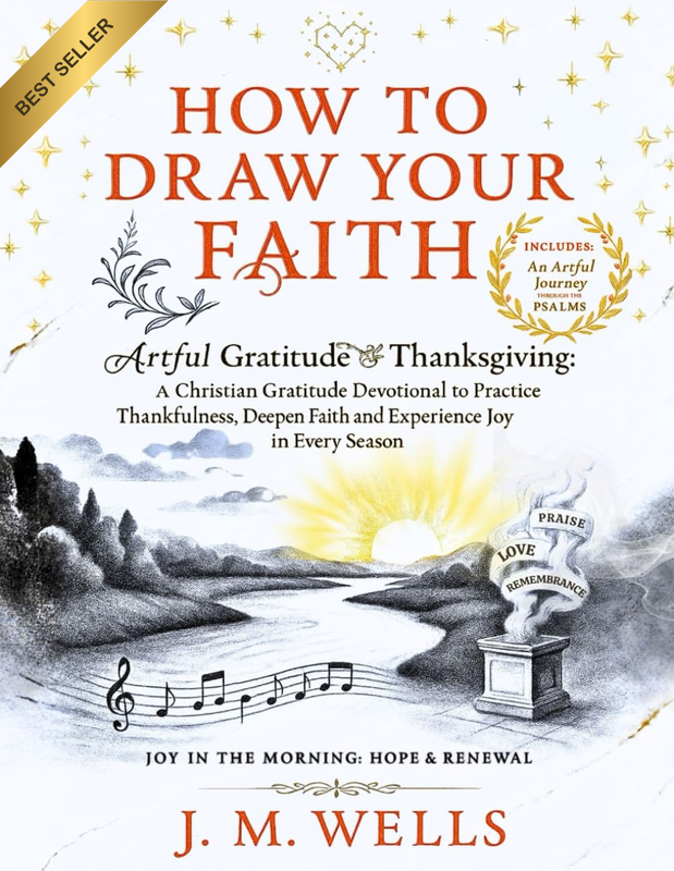 HOW to DRAW YOUR FAITH: Artful Gratitude & Thanksgiving: a Christian Gratitude D